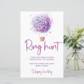 Papier Fleurs de ballon aquarelle | Jeu de chasse à l'ann (Debout devant)