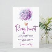 Papier Fleurs de ballon aquarelle | Jeu de chasse aux ann (Debout devant)