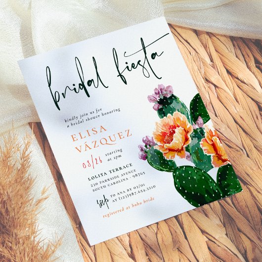 Papier Fleurs de cactus de budget Fiesta de mariage audac