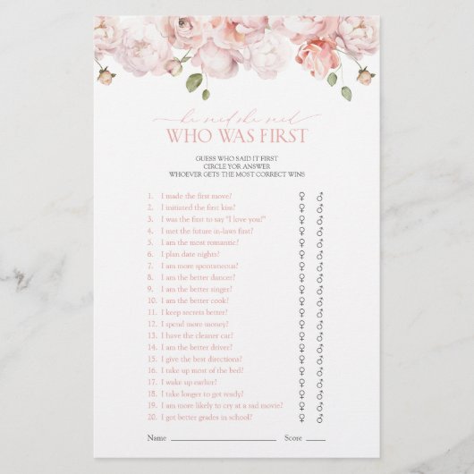 Papier Fleurs De Jardin Il A Dit Qu'Elle A Dit Pink Showe (Devant)