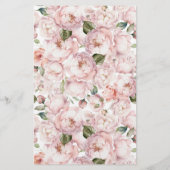 Papier Fleurs De Jardin Il A Dit Qu'Elle A Dit Pink Showe (Dos)