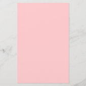 Papier Fleurs Pastel Baby shower Word Recherche Jeu (Dos)