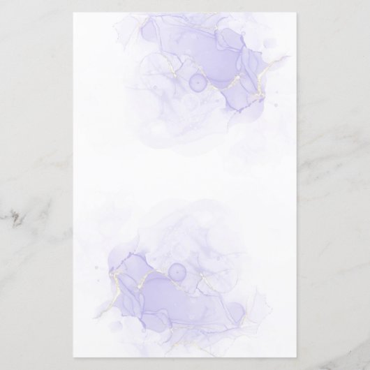 Papier Fleurs Pastel Jeu d'Anniversaire Mot (Dos)