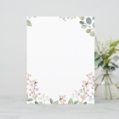 Papier Fleurs roses, verdure et papillons monarques (Debout devant)