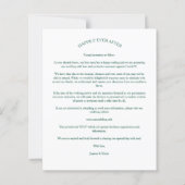 Papier Fleurs sauvages élégantes et botaniques Photo Mari (Dos)