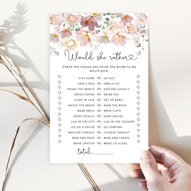 Papier Fleurs sauvages Voudrait-elle plutôt le jeu de dou (Créateur téléchargé)