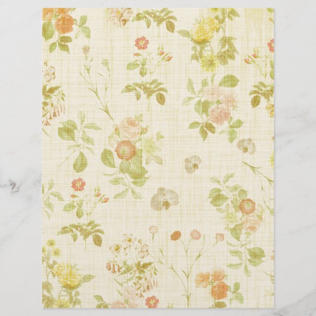 Papier Floral 2 (Devant)