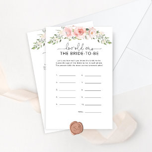 Papier Floral blush Quel âge avait la mariée pour être je