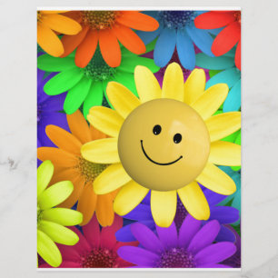 Papier floral de plur