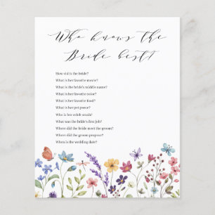 Papier Floral Printemps été qui connaît la mariée meilleu
