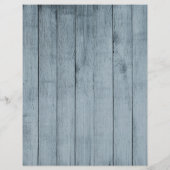 Papier Floral rustique pays recettes organisateur diviseu (Dos)