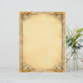 Papier Floral vintage (Debout devant)