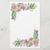 Papier Floral Voudrait-elle plutôt nuptiale douche jeu (Dos)