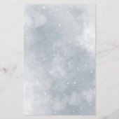 Papier Flore d'hiver nuptiale douche émoticônes jeu (Dos)