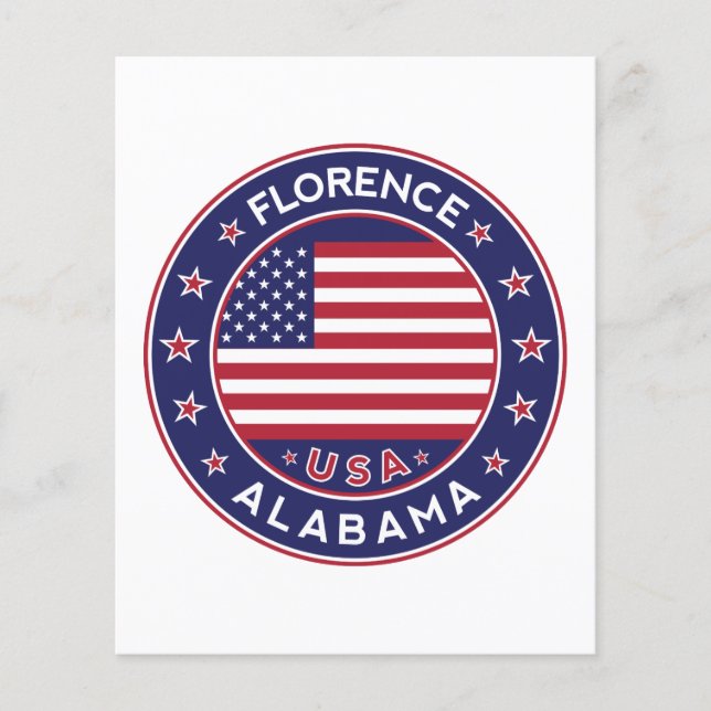 Papier Florence, Alabama, États-Unis (Devant)