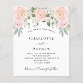 Papier Flores blanches et blanches rousses mariage des mé (Devant)