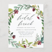 Papier Folithe Budget Wreath Handcrit Bridal Brunch (Devant)