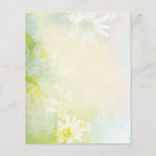 Papier Fond de scrapbooking avec des pâquerettes douces