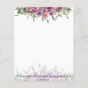 Papier Fond floral à l'aquarelle fidèle