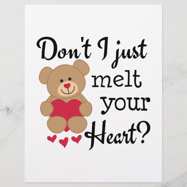 Papier Fonte du coeur de l'ours (Devant)