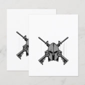 Papier Force militaire (Devant / Derrière)