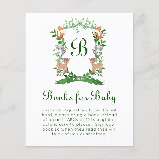 Papier Forest Animals Crest Books For Baby (Devant)