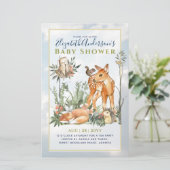 Papier Forêt forestière Végétation Baby shower Animaux sa (Debout devant)