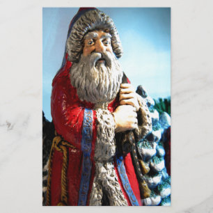 Papier Forêt Père Noël