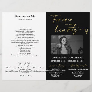 Papier Forever in Our Hearts Memorial Photo Program