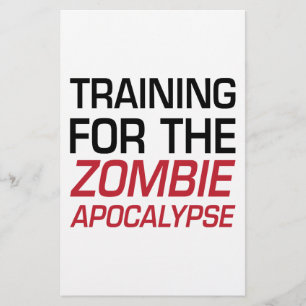 Papier Formation pour l'Apocalypse Zombie