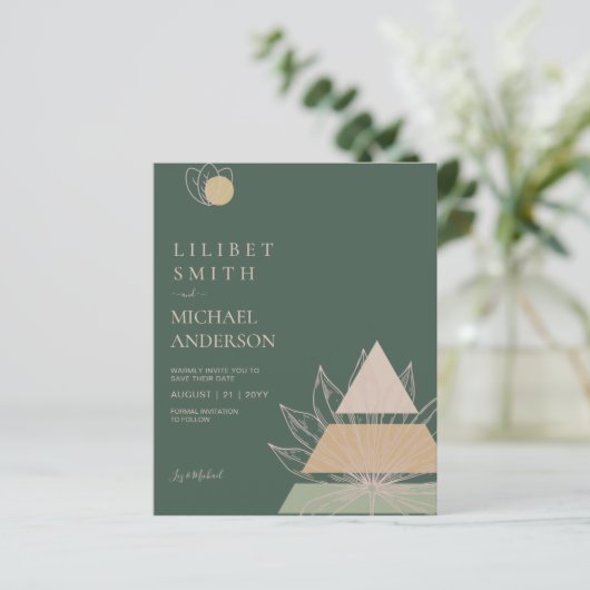 Papier Formes Abstraites scandinaves japonaises ENREGISTR (Debout devant)