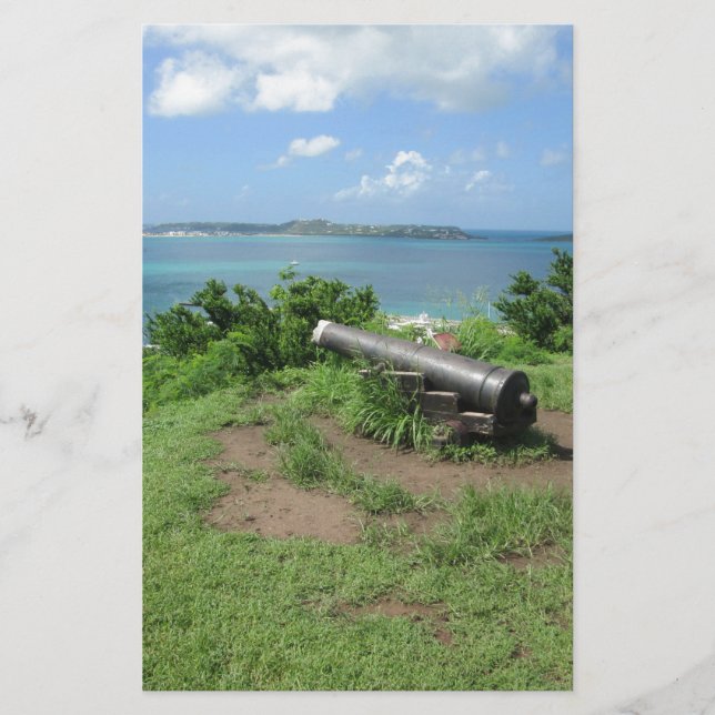 Papier Fort Louis Cannon (Devant)