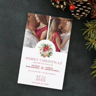 Papier Fotos de los Navidades Bouquet de Poinsettias