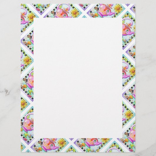 PAPIER FOU DE THÉ PARTY (Devant)