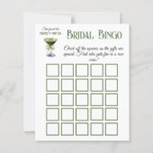 Papier Found Her Perfect Matcha Bridal Shower Bingo Game (Devant)