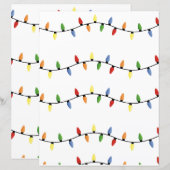 Papier Fournitures de fête artisanales Noël (Devant / Derrière)