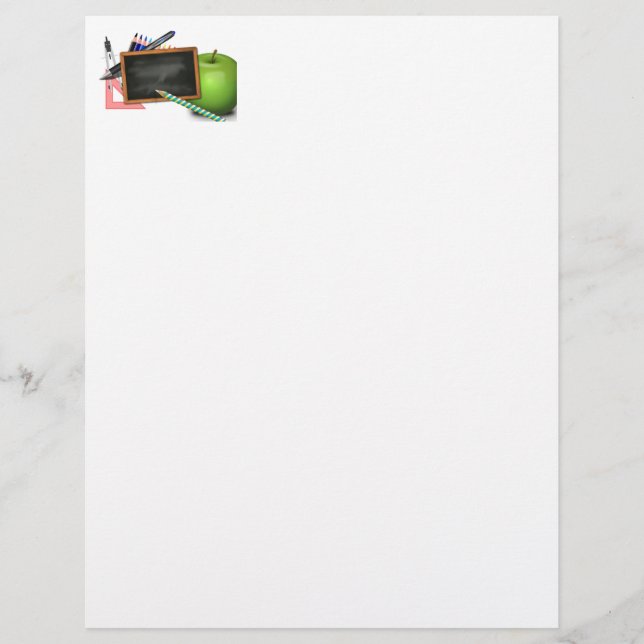Papier Fournitures scolaires (Devant)