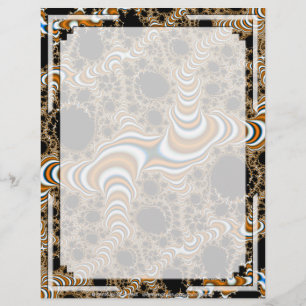 Papier Fractal S~16 En-tête personnalisé 03 - 8,5 po x 11