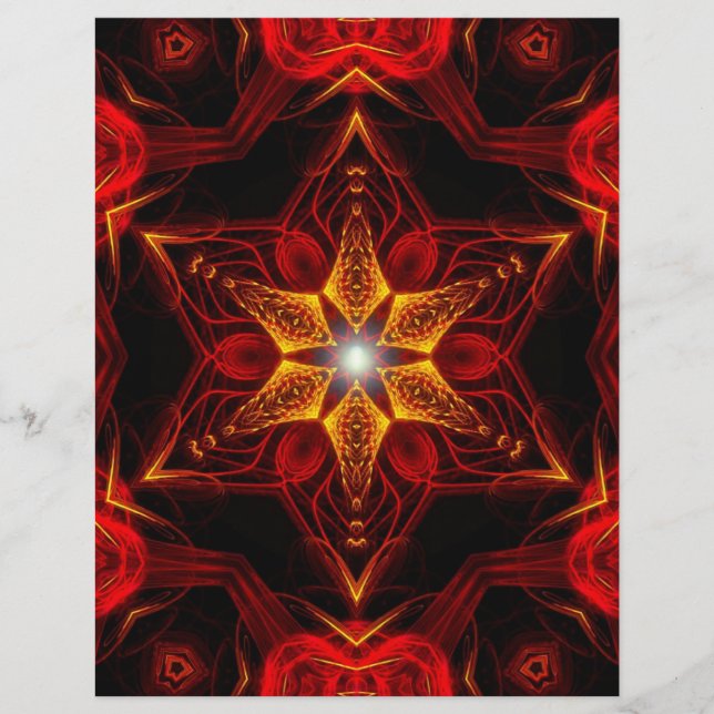 Papier Fractal Starituel (Devant)