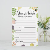 Papier Frais Hors Du Marché Conseil Souhaite Pour La Mari (Debout devant)