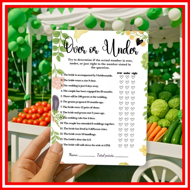 Papier Frais hors du marché sur ou sous le jeu nuptial (Créateur téléchargé)