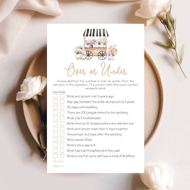 Papier Frais hors Fête des mariées du marché sur ou sous (Créateur téléchargé)