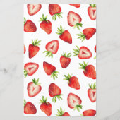 Papier Fraise Bébé Mot Scramble Jeu (Dos)