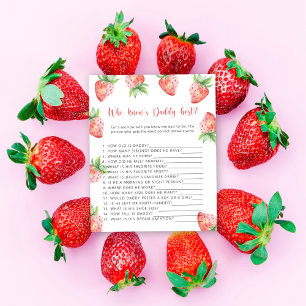 Papier Fraise - Qui connaît le mieux Papa jeu