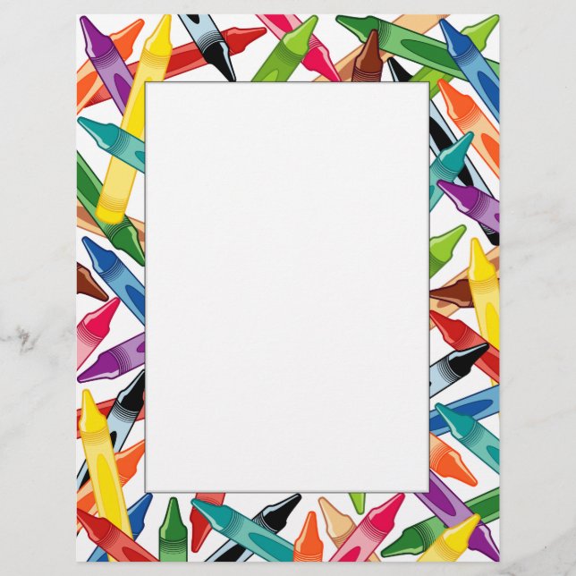Papier Frame Crayons (Devant)