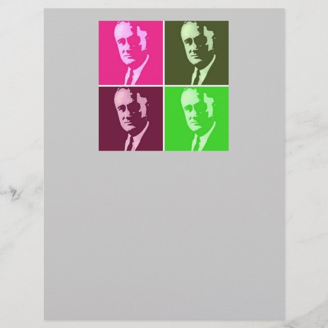 Papier Franklin D. Roosevelt (Devant)