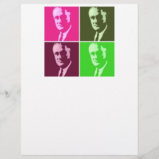 Papier Franklin D. Roosevelt (Devant)