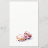 Papier French Macarons Bakery Conseil Pour La Fête des ma (Dos)