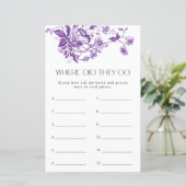 Papier French Toile Floral Où Sont-Ils Aller Jeu De Maria (Debout devant)