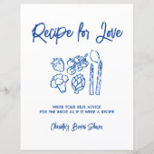 Papier Fresh Off The Market Bridal Shower Advice Sign (Devant)